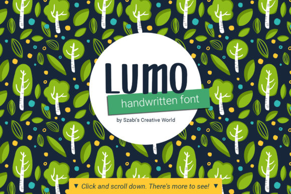 Lumo Font Poster 1