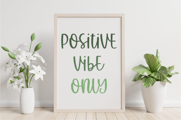 Lunar Rainbow Font Poster 14