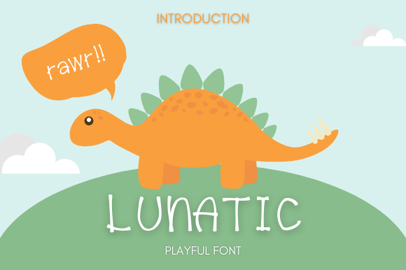 Lunatic Font Poster 1