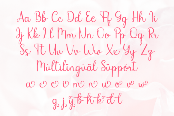 Lusinda Font Poster 7