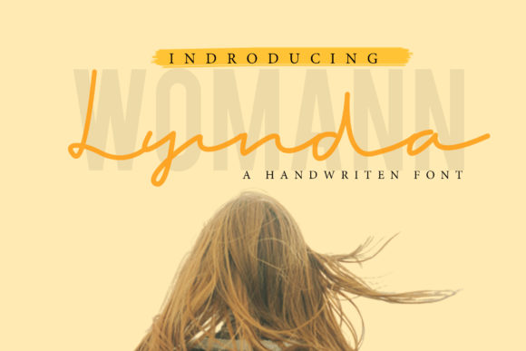 Lynda Font Poster 1