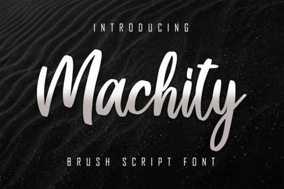 Machity Font Poster 1