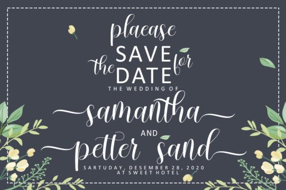 Madelena Font Poster 8