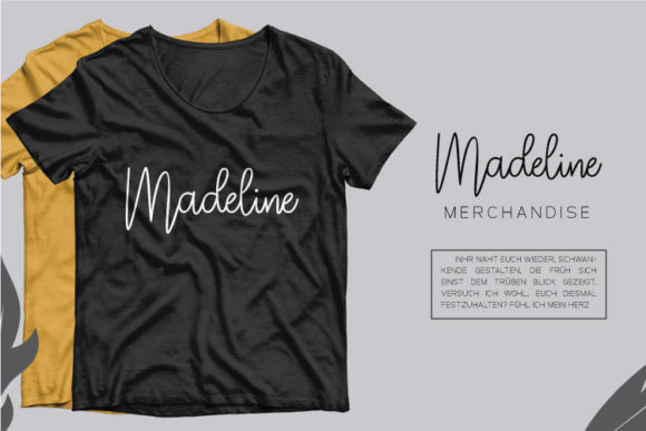 Madeline Font Poster 5