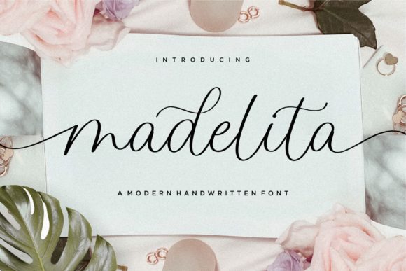 Madelita Font Poster 1