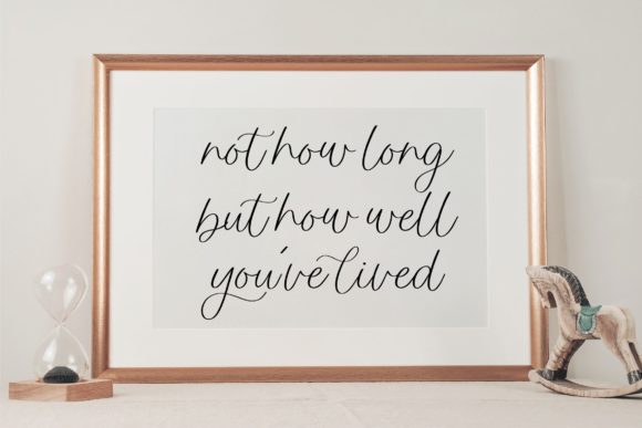 Madelita Font Poster 3