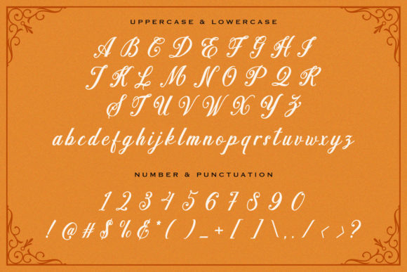 Madena Parlling Font Poster 13