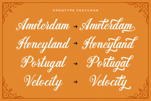 Madena Parlling Font Poster 3