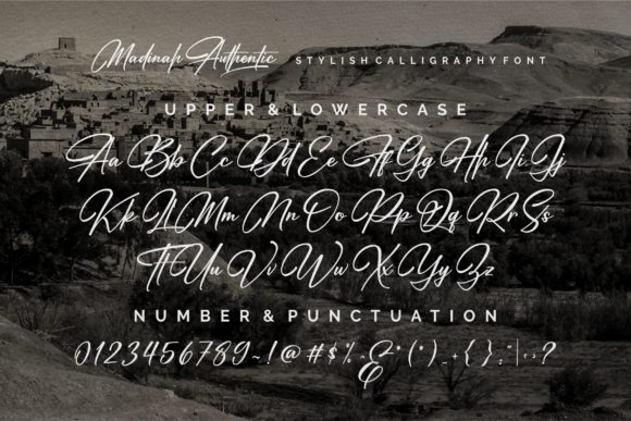 Madinah Authentic Font Poster 10
