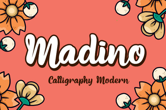 Madino Font Poster 1