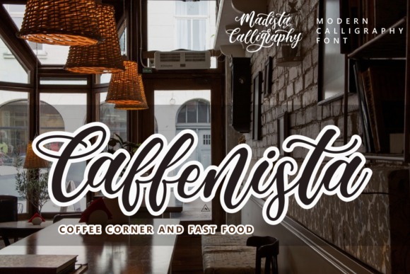 Madista Calligraphy Font Poster 4