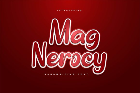 Mag Nerocy Font Poster 1