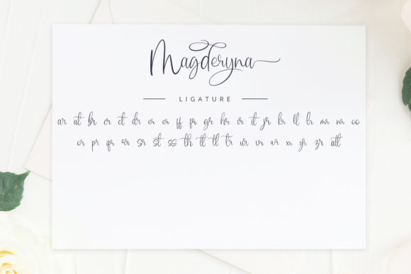 Magderyna Font Poster 9