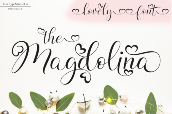 Magdolina Font Poster 1