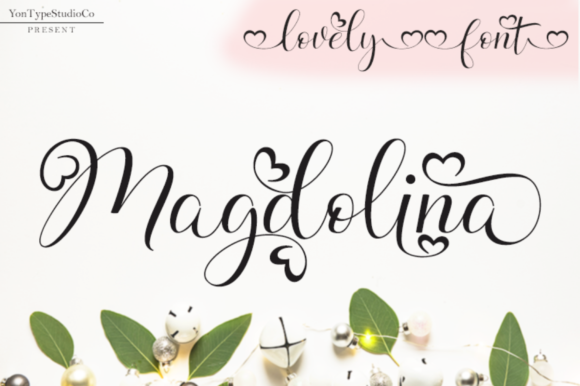 Magdolina Font Poster 9
