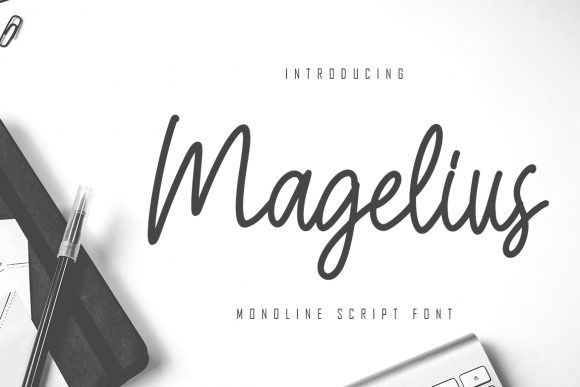 Magelius Font Poster 1