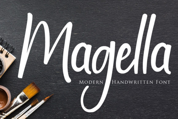 Magella Font Poster 1