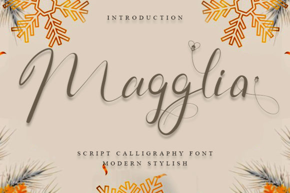 Magglia Font Poster 1