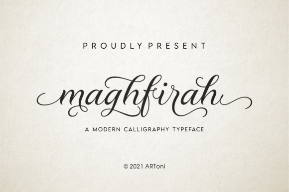 Maghfirah Font Maghfirah Font Poster 1