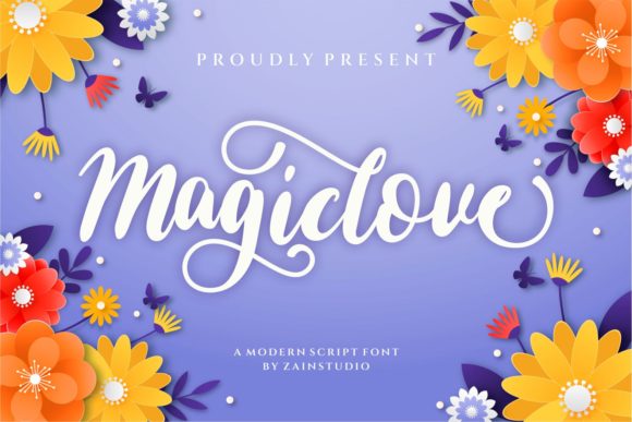 Magic Love Font Poster 1