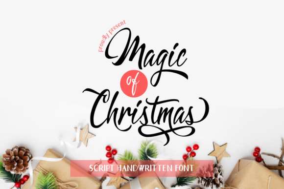 Magic of Christmas Font Poster 1