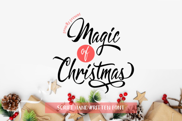Magic of Christmas Font Magic of Christmas Font Poster 1