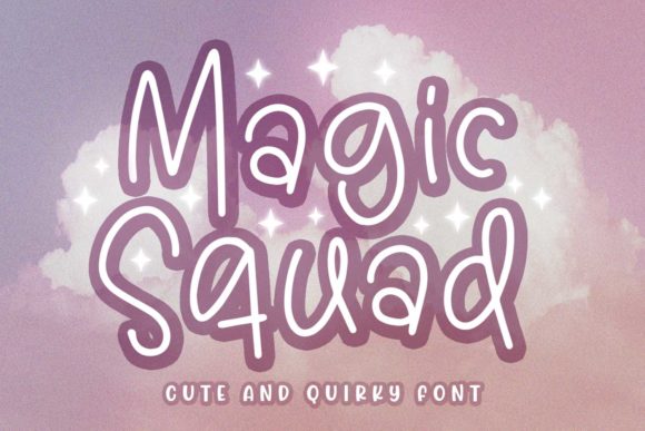 Magic Squad Font Poster 1
