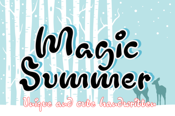 Magic Summer Font