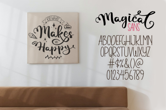 Magical Font Poster 7