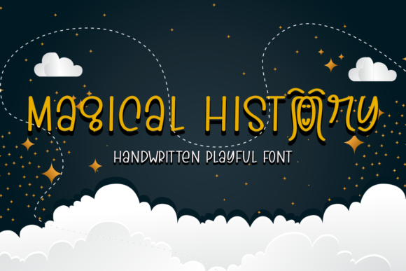 Magical History Font Poster 1