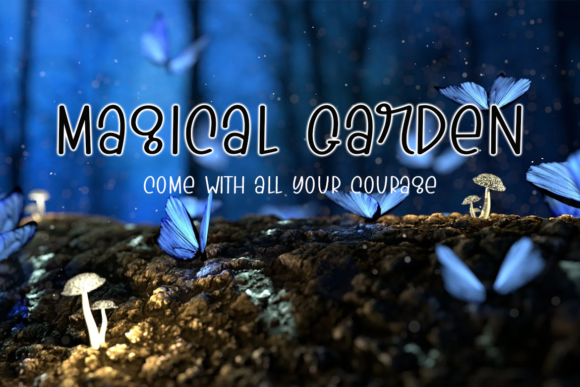 Magical History Font Poster 5