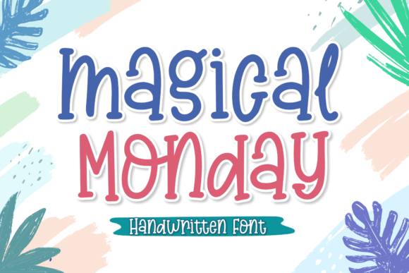 Magical Monday Font Poster 1