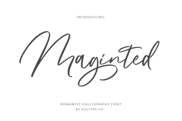 Maginted Font Poster 1