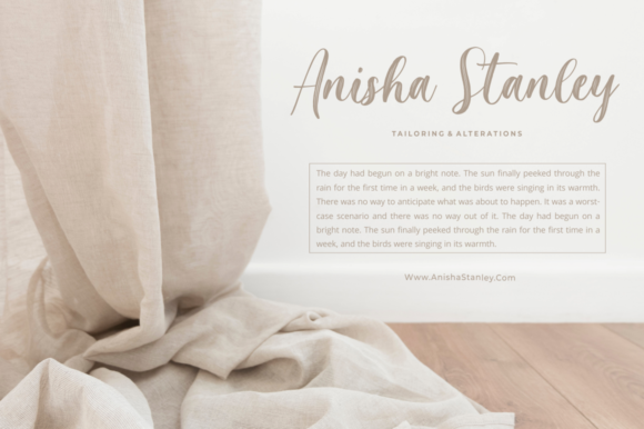 Magista Brush Font Poster 3