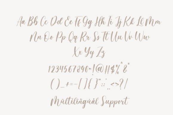 Magista Brush Font Poster 9