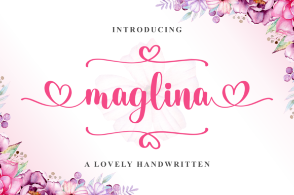 Maglina Font Poster 1