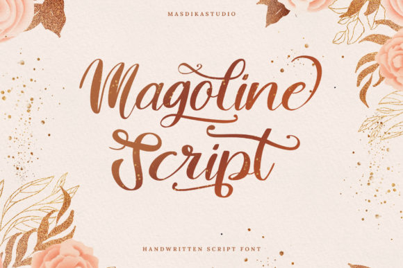 Magoline Font Poster 1