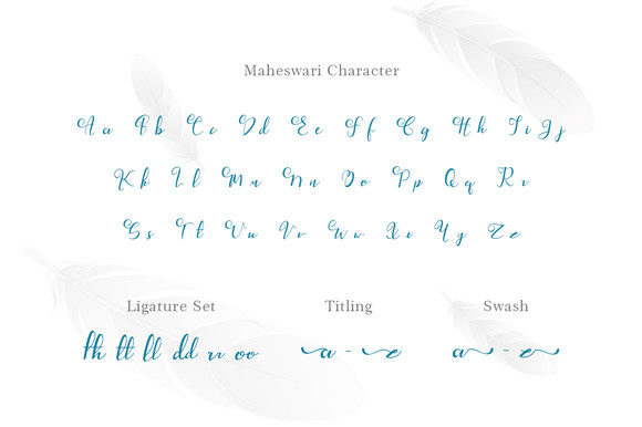 Maheswari Font Poster 5
