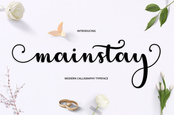 Mainstay Font Poster 1
