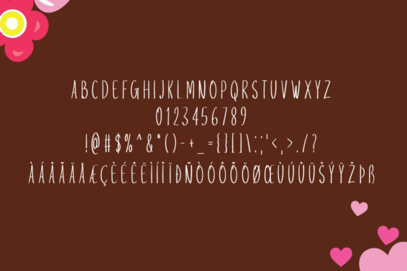 Majestic Valentine Font Poster 5