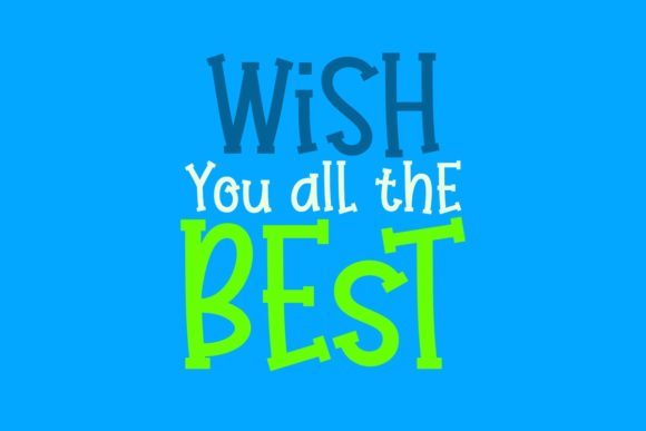 Make a Wish Font Poster 2