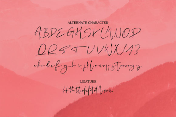 Malithel Font Poster 9