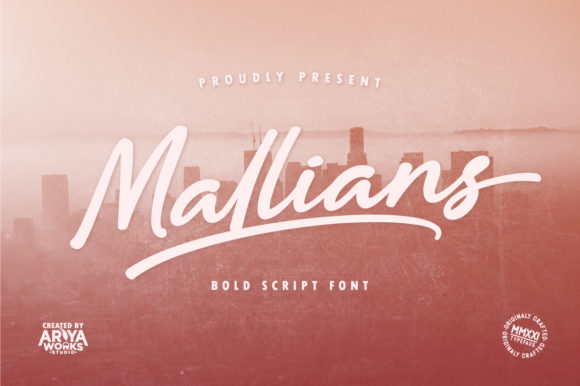 Mallians Font Poster 1