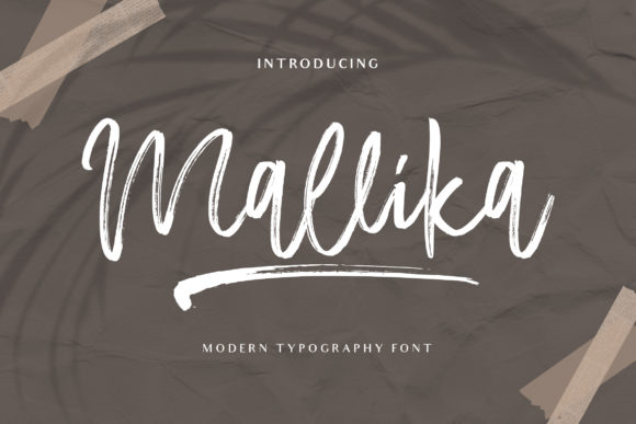 Mallika Font Poster 1