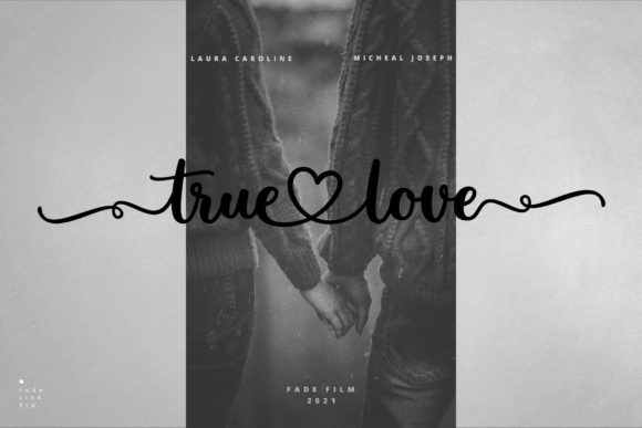 Malovely Font Poster 4