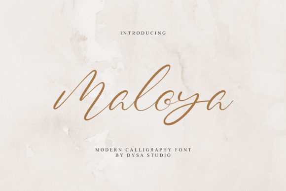 Maloya Font