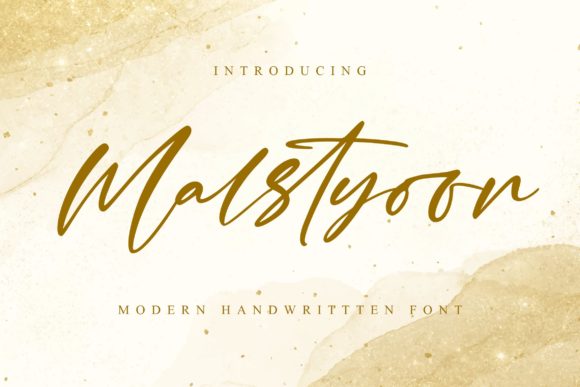 Malstyoor Font Poster 1