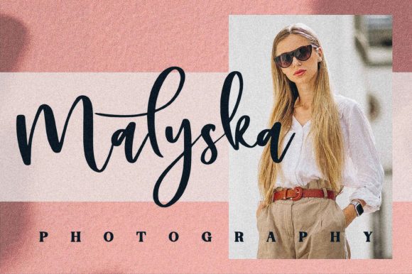Malyska Font Poster 11