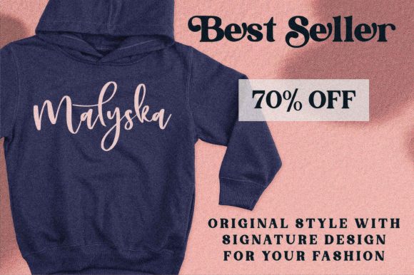 Malyska Font Poster 10
