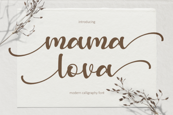 Mama Lova Font